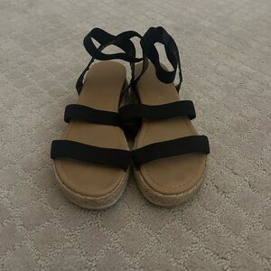 Black sandals